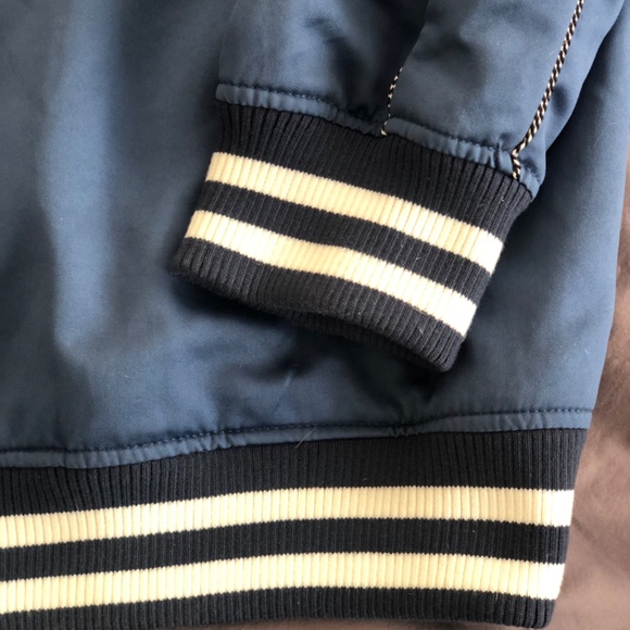 Satin bomber jacket 8 ball , blue , nice details , ( STUSSY/ FRESHJIVE  … - Picture 6 of 10